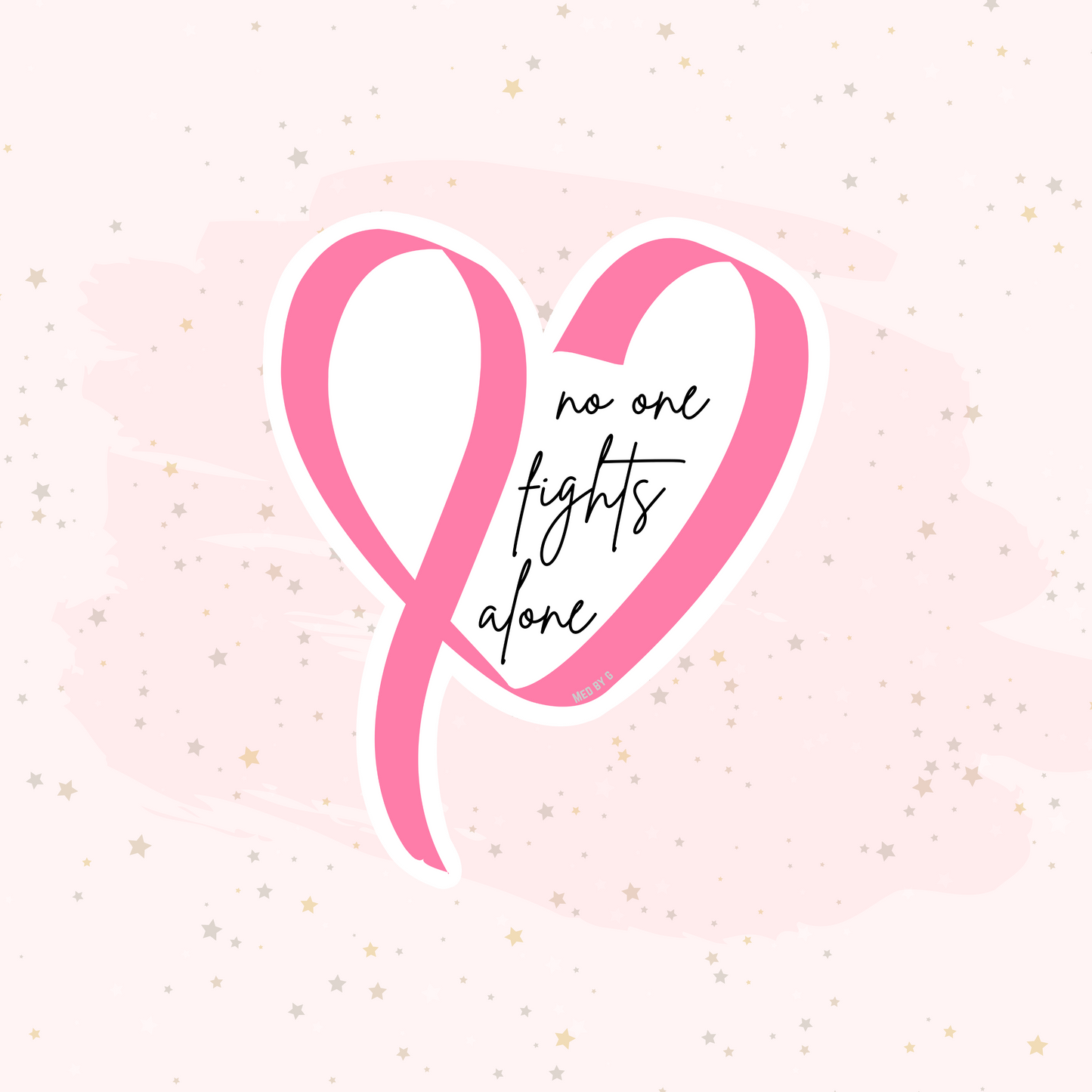 No One Fights Alone (Sticker)