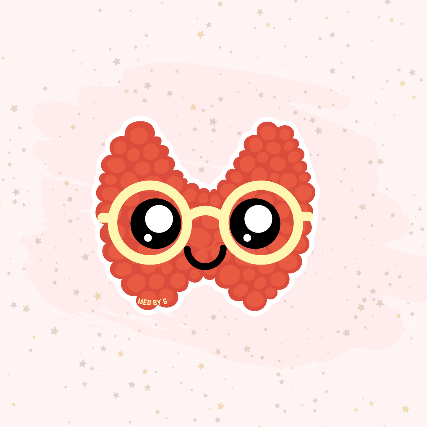 Happy Thyroid (Sticker)