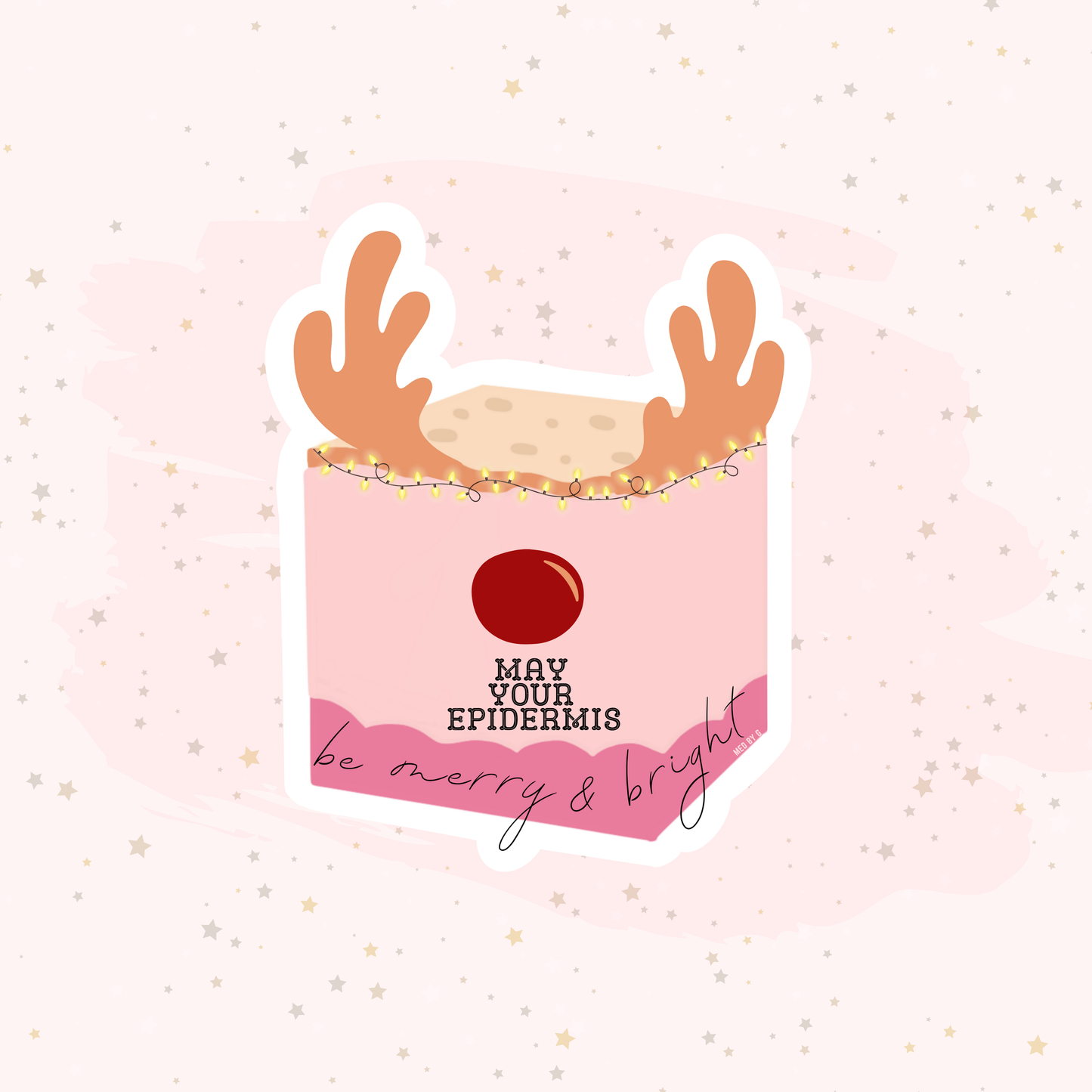 May Your Epidermis Be Merry & Bright (Stickers)