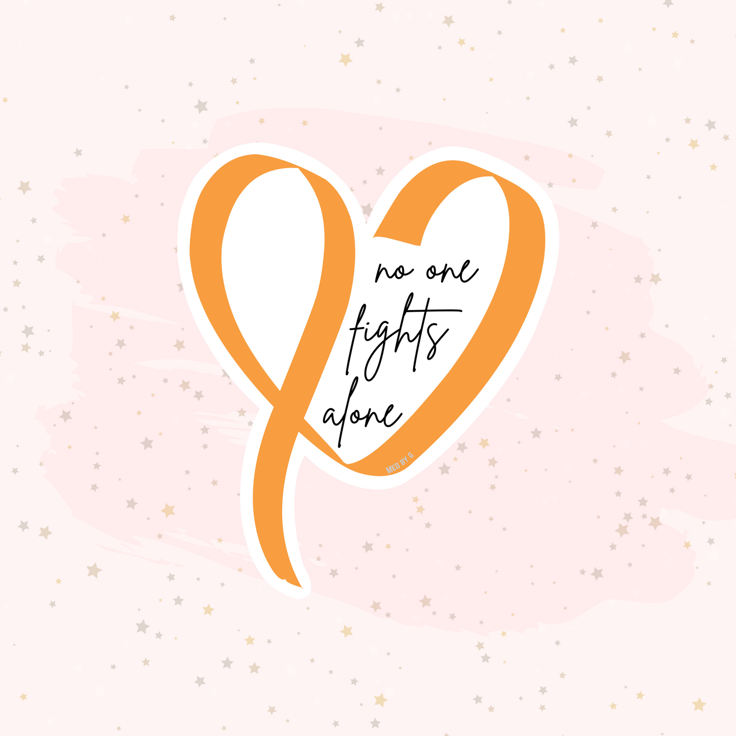No One Fights Alone (Sticker)