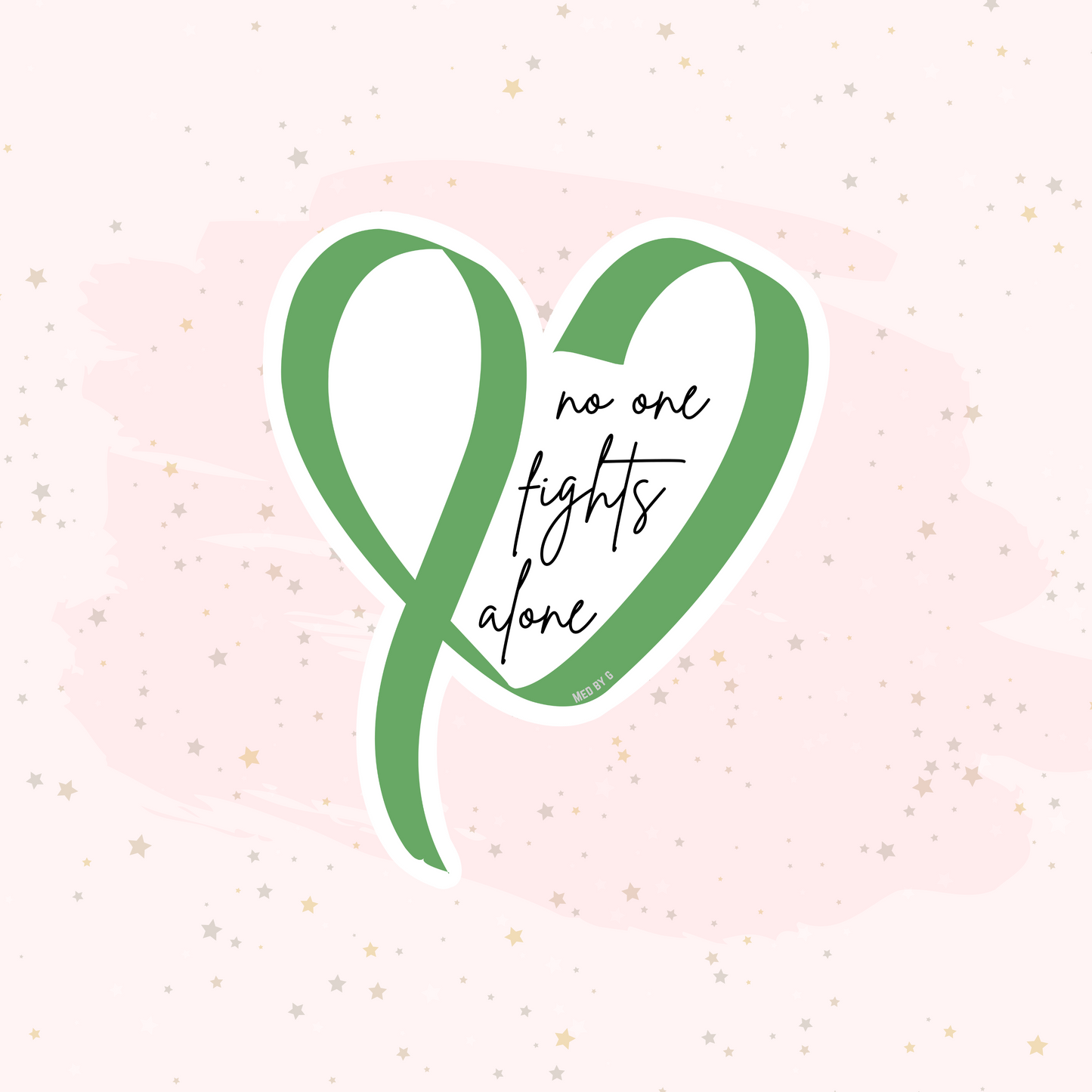 No One Fights Alone (Sticker)