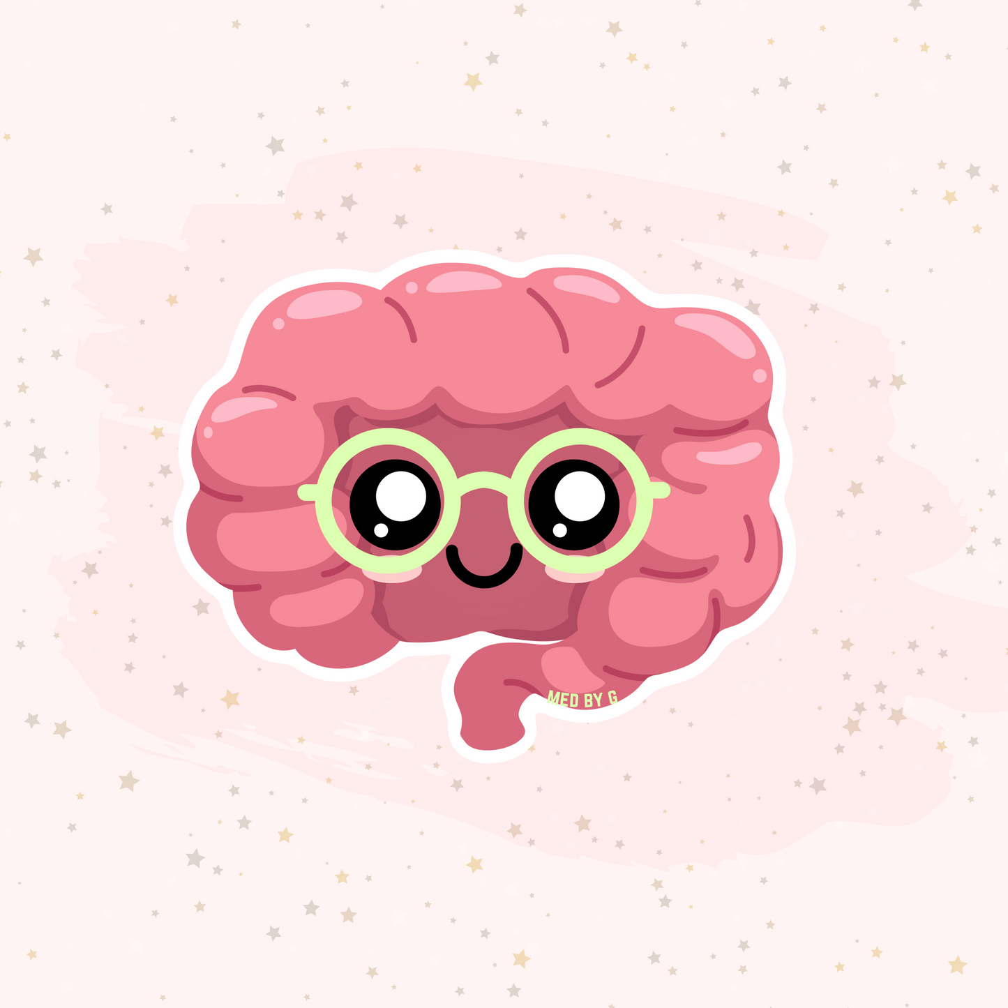 Happy Intestines (Sticker)