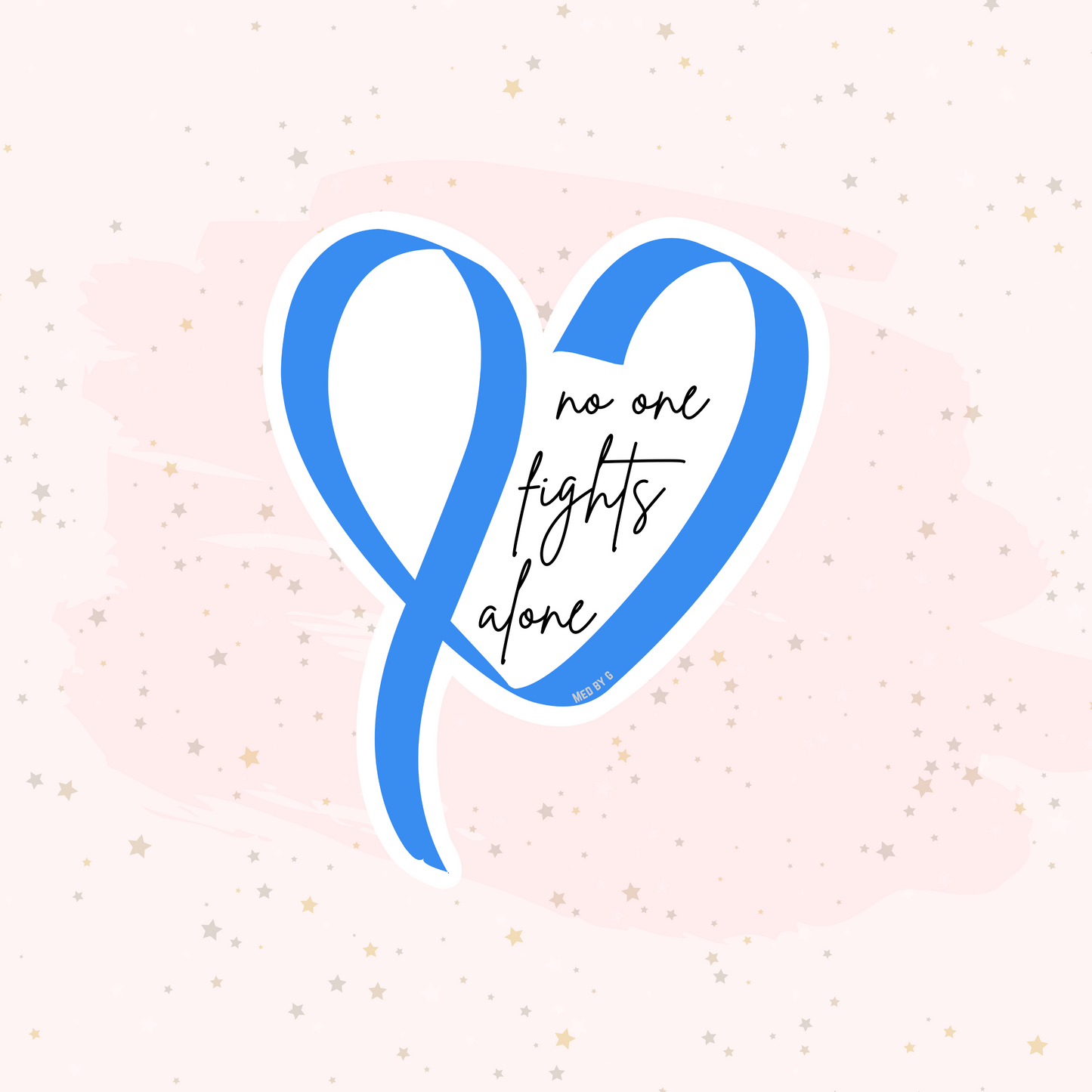 No One Fights Alone (Sticker)