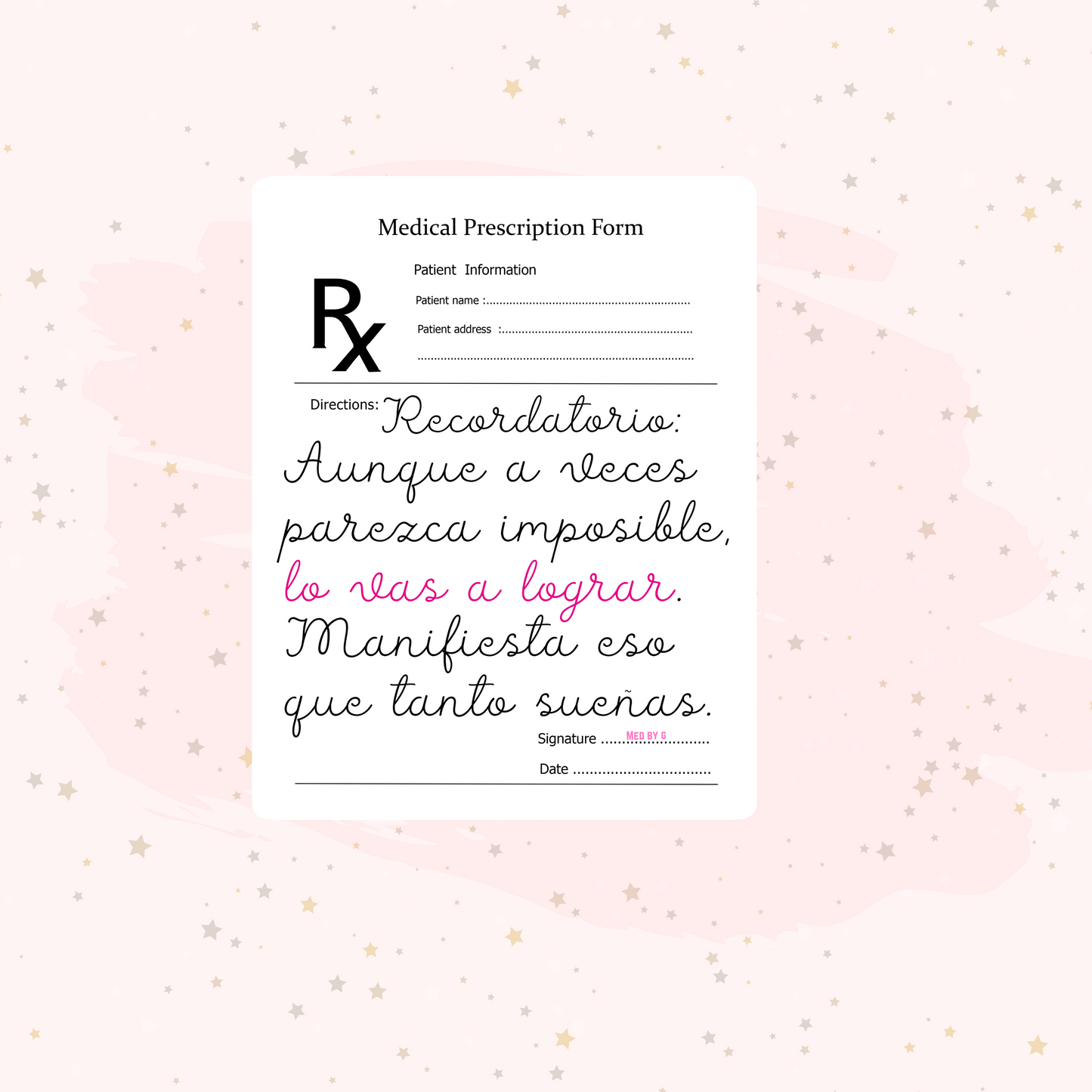 Recordatorio (Sticker)