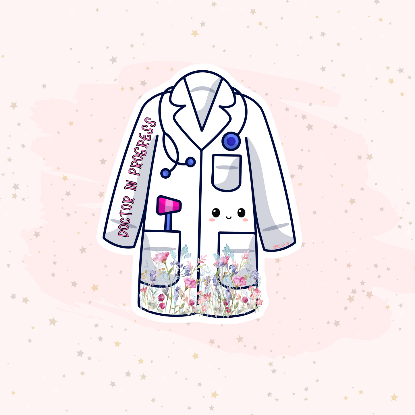 Doctor in Progress (Sticker)