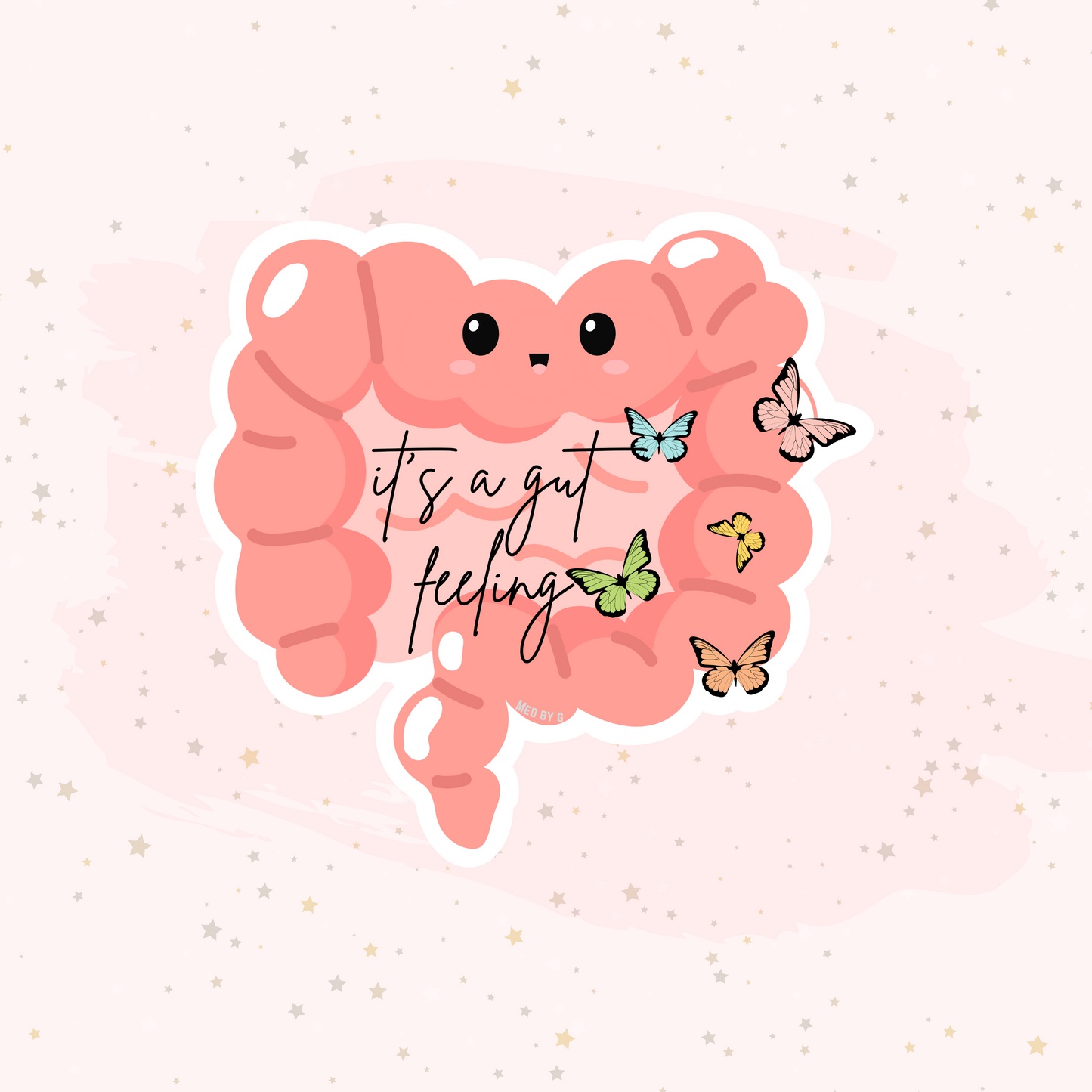 It's a Gut Feeling (Sticker)