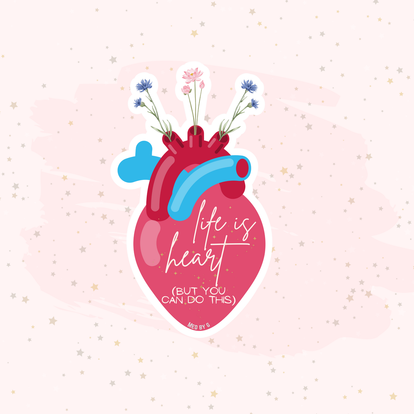 Life is Heart (Sticker)