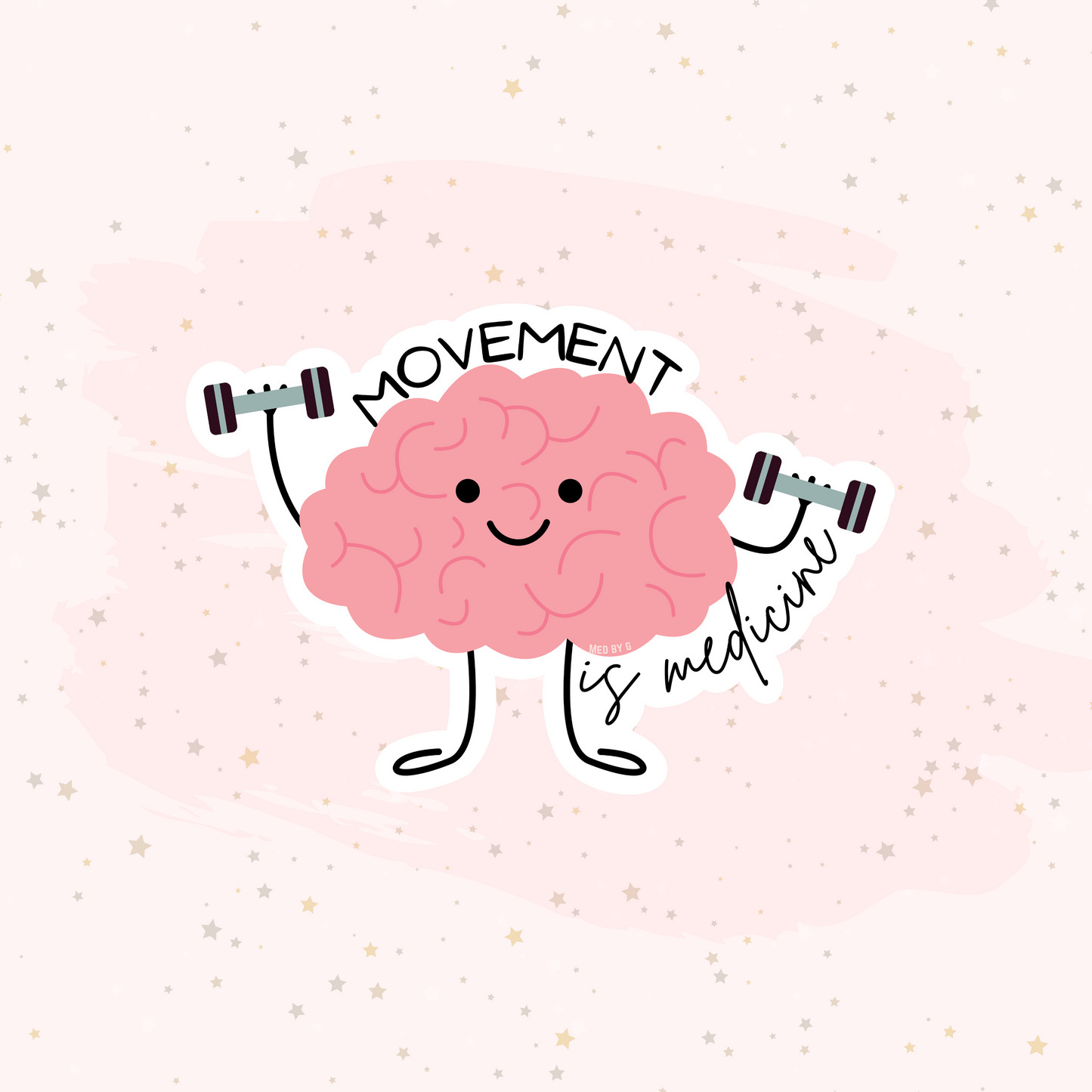 Movement is Medicine (Sticker)