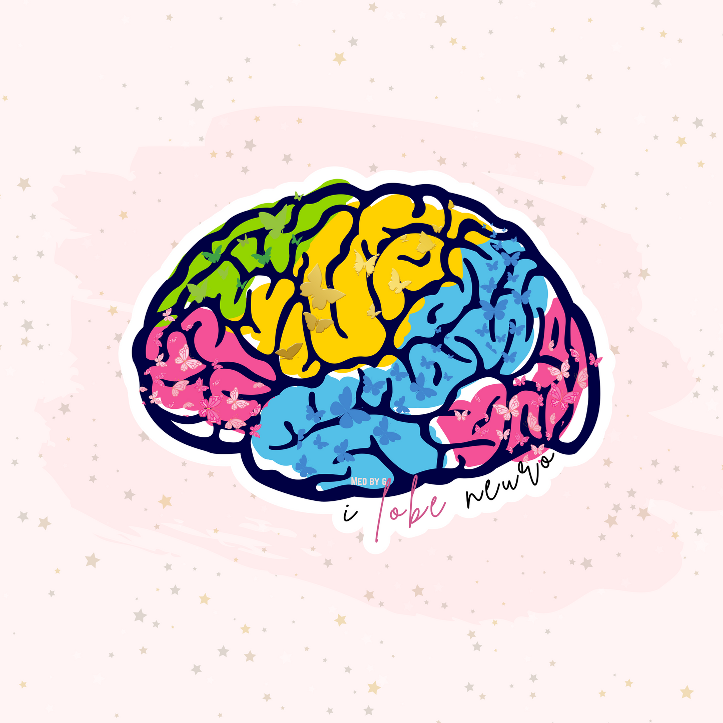 I Lobe Neuro (Sticker)