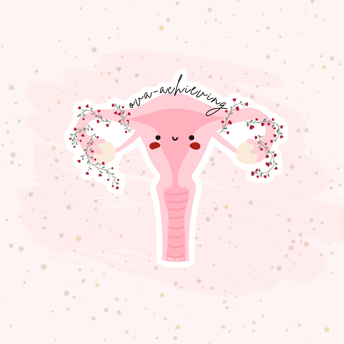 Ova-Achieving (Sticker)