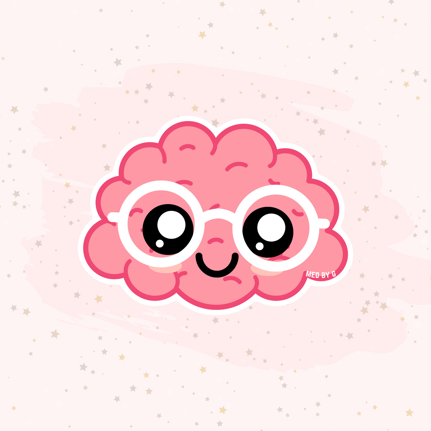Happy Brain (Sticker)