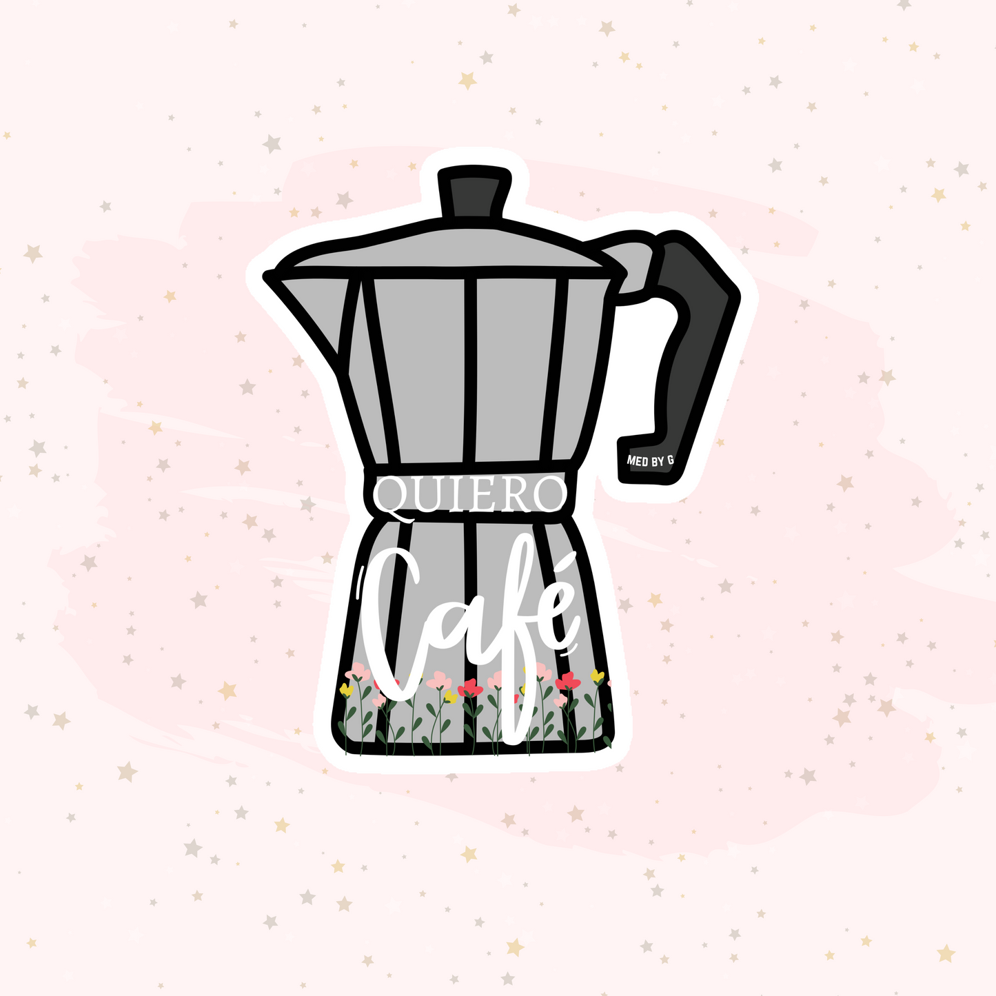 Quiero Café (Sticker)