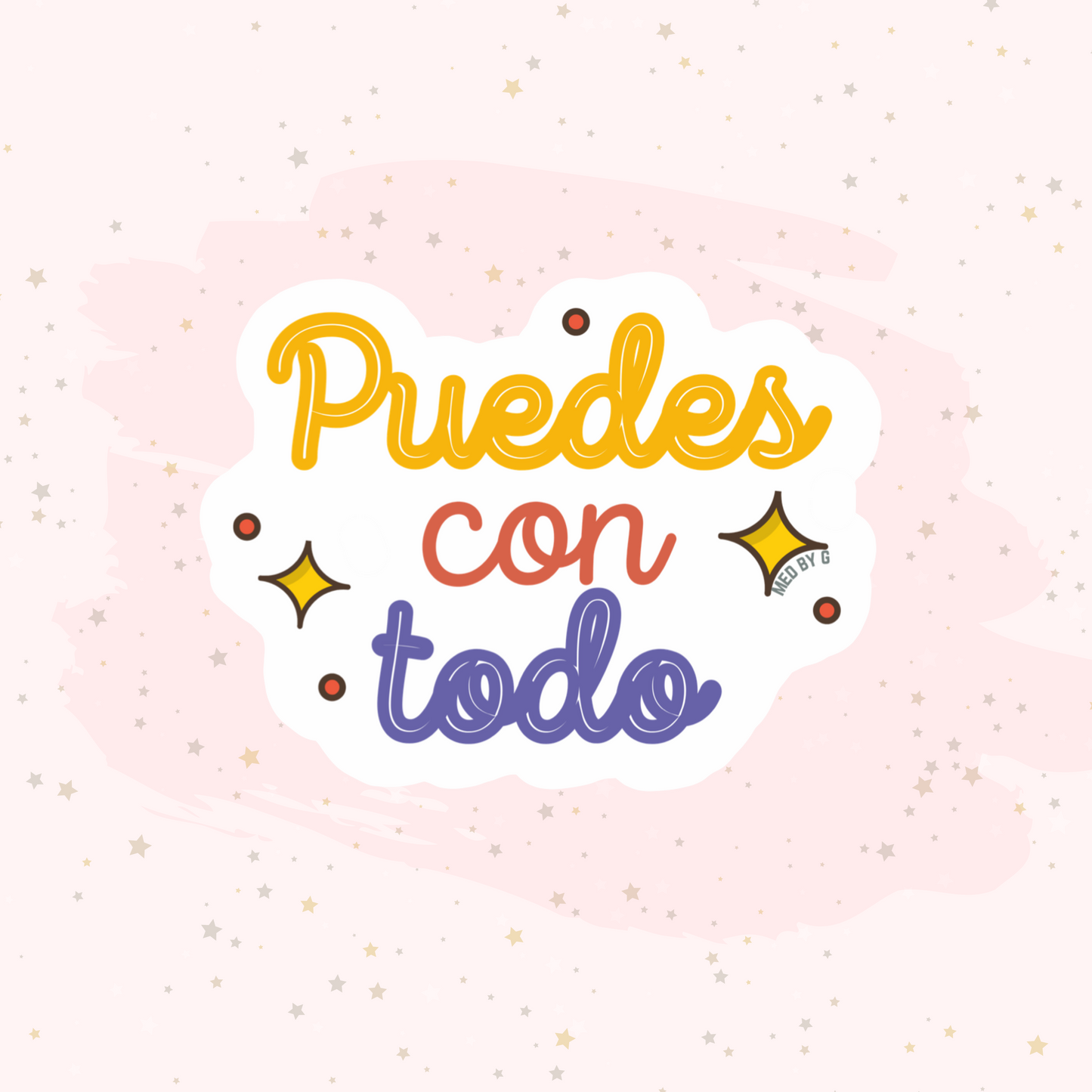 Puedes Con Todo (Sticker)