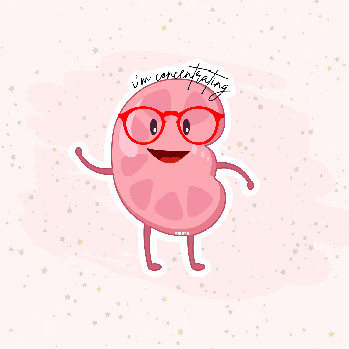 I'm Concentrating (Sticker)