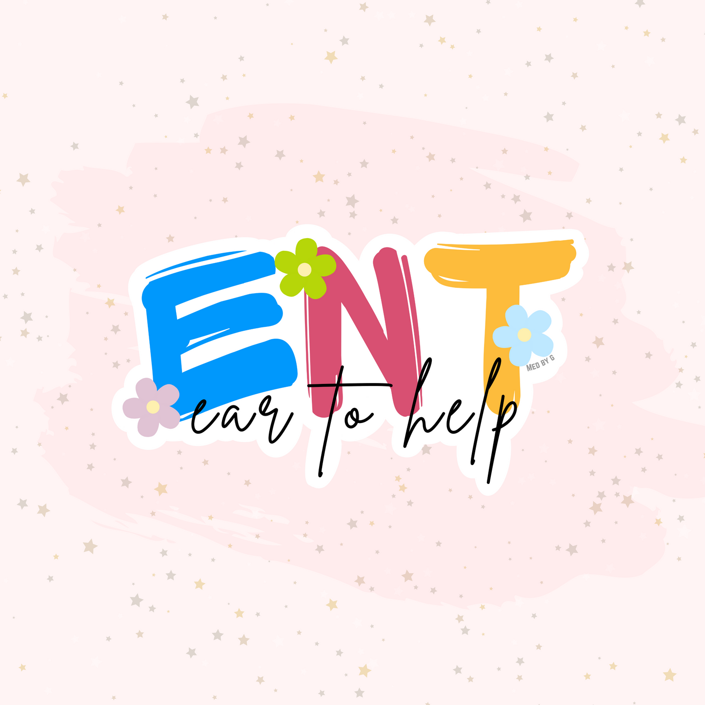 ENT: Ear to Help (Sticker)