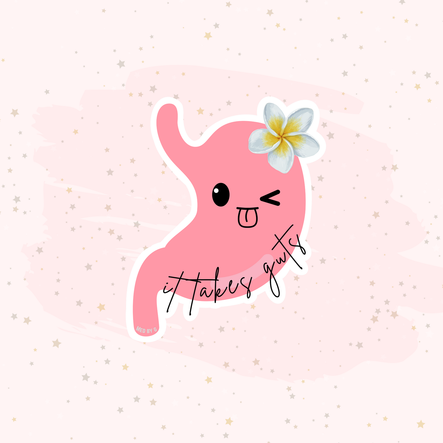 It Takes Guts (Sticker)