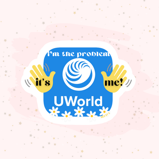 I'm the Problem, It's Me! (Sticker)